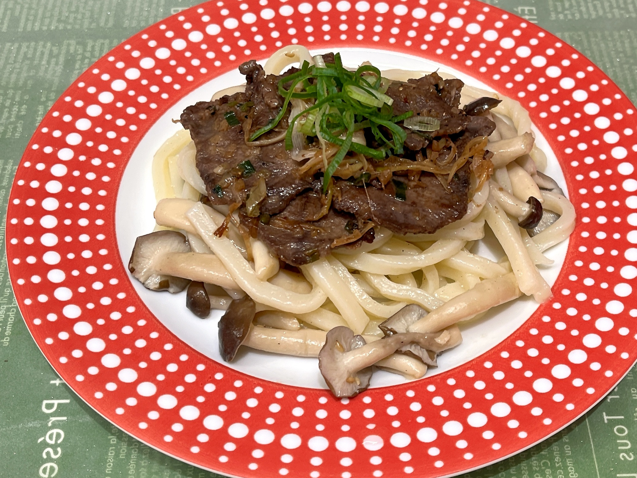 牛タンのせ焼うどん