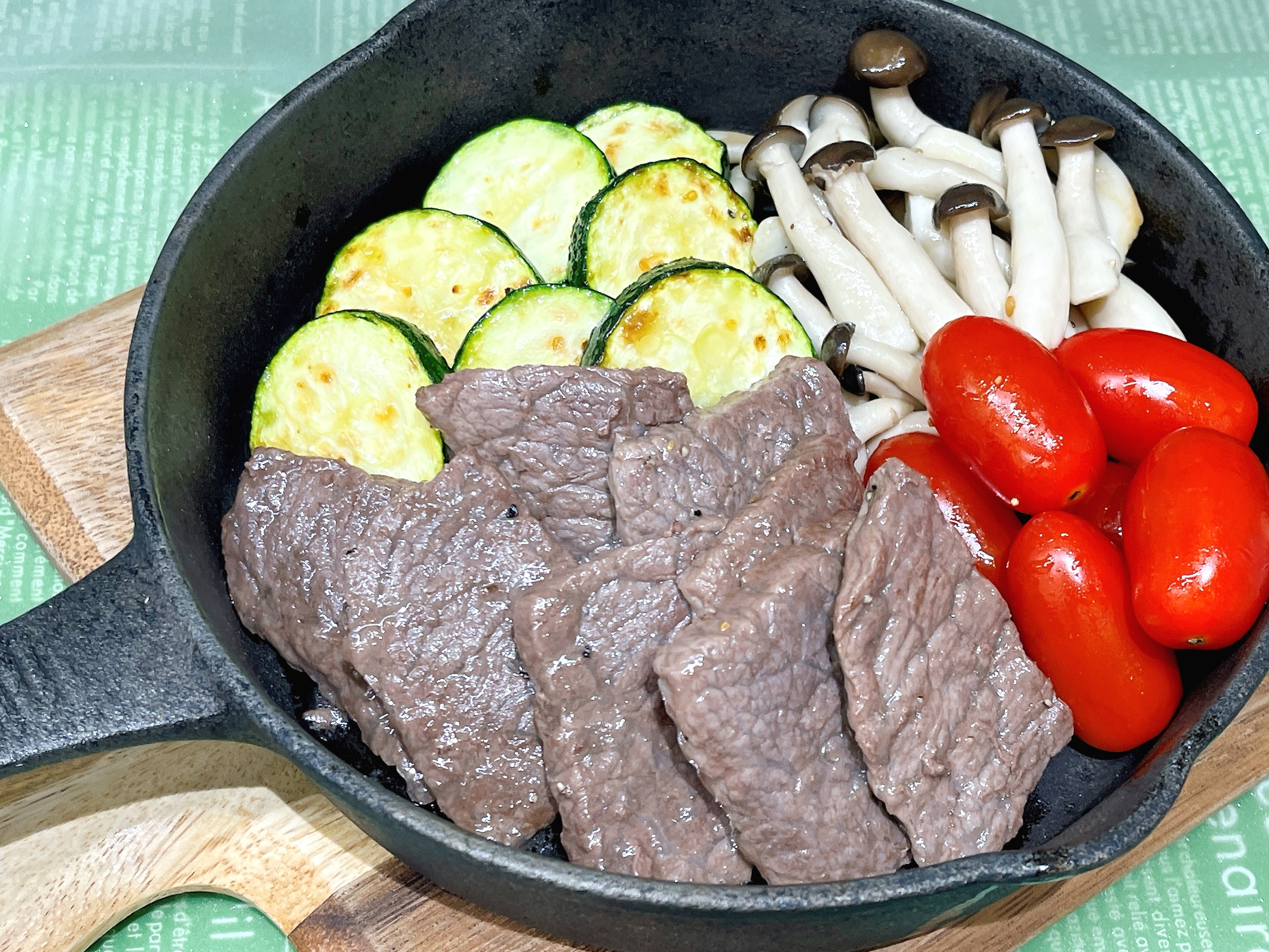 たっぷり野菜の焼肉