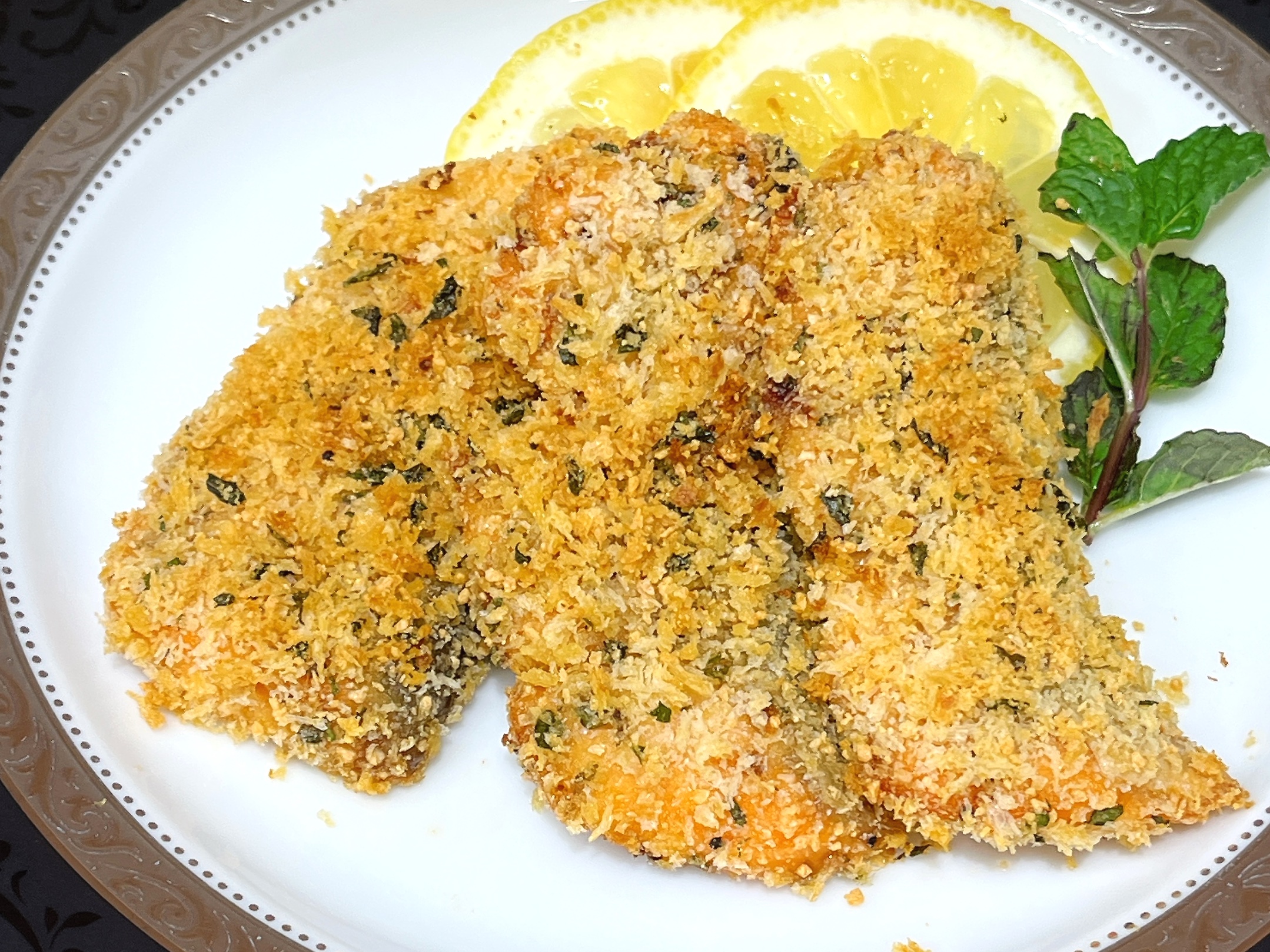 魚の香味オーブン焼き