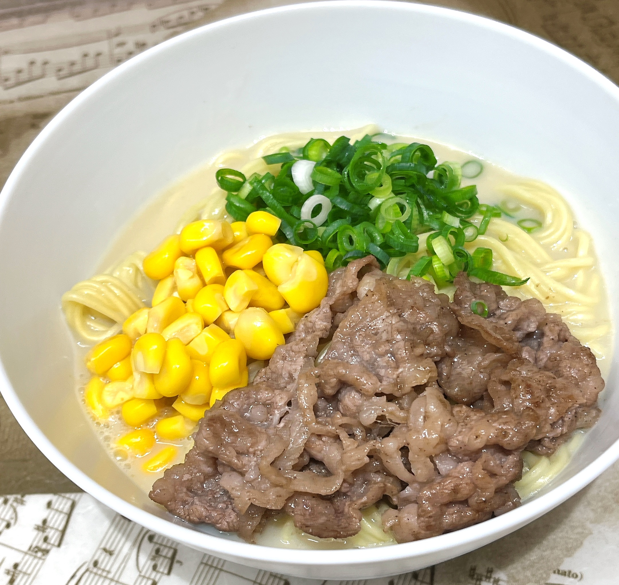 肉豆乳ラーメン