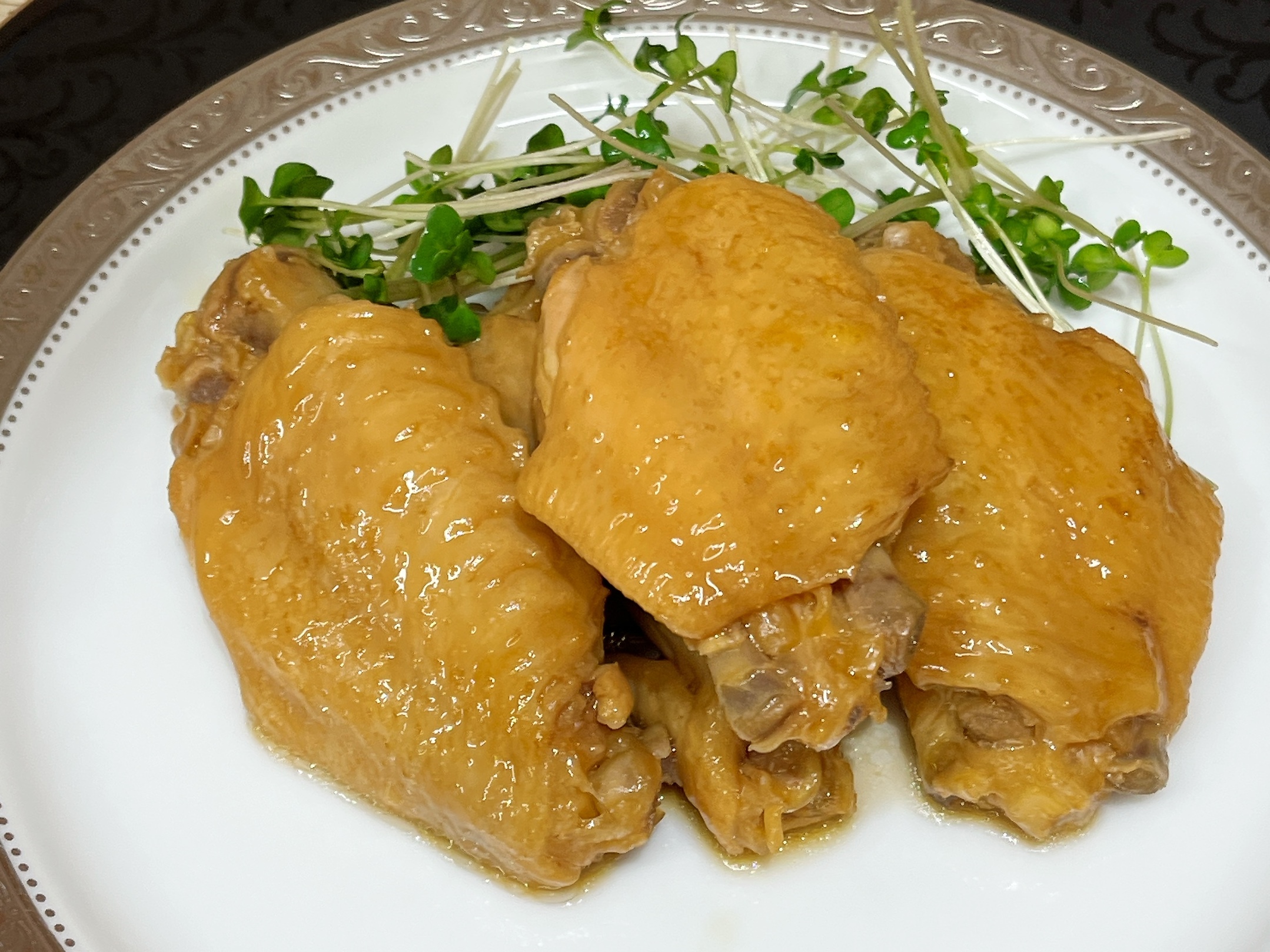 手羽先のドレッシング煮
