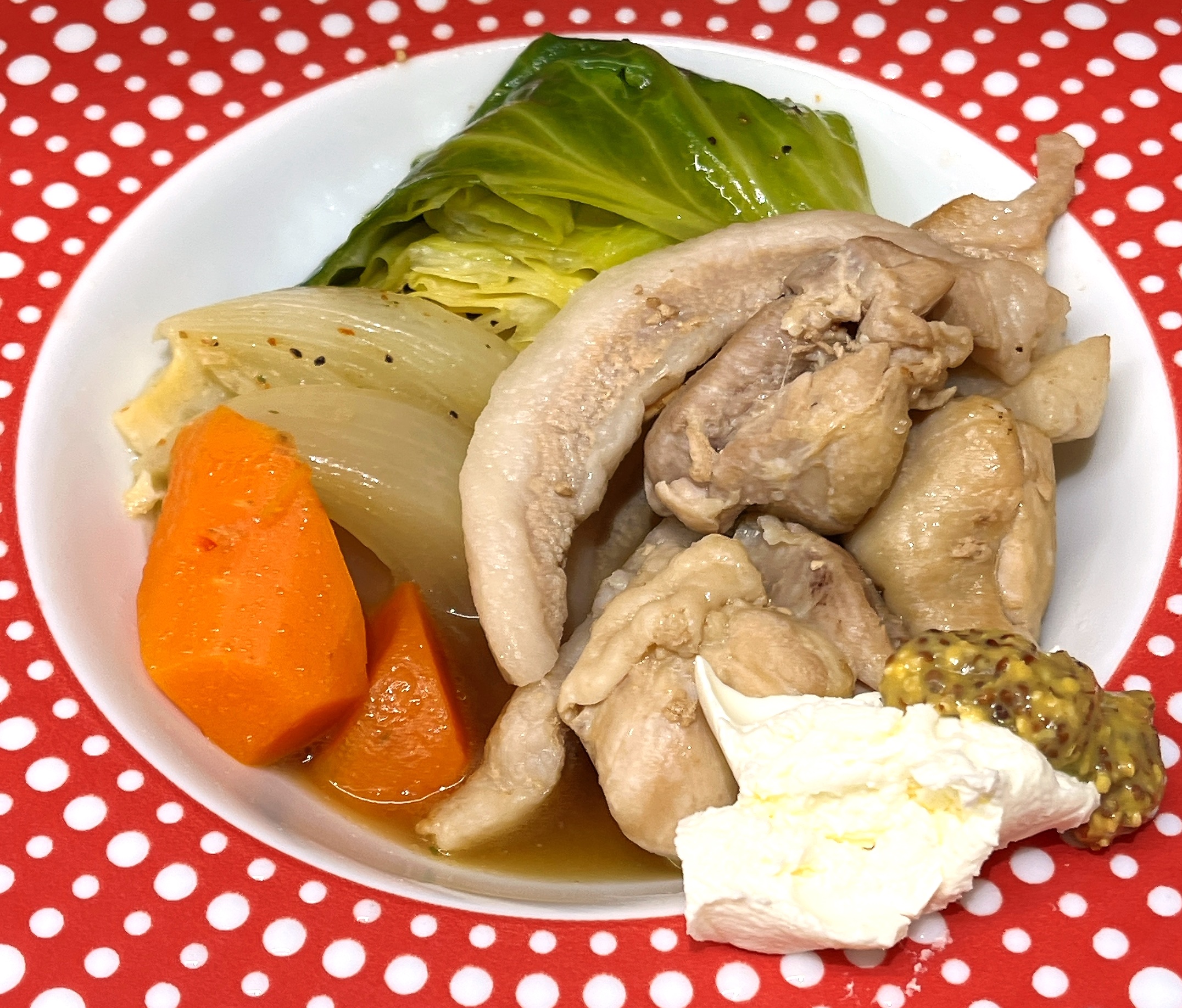2種類の肉の入ったポトフ