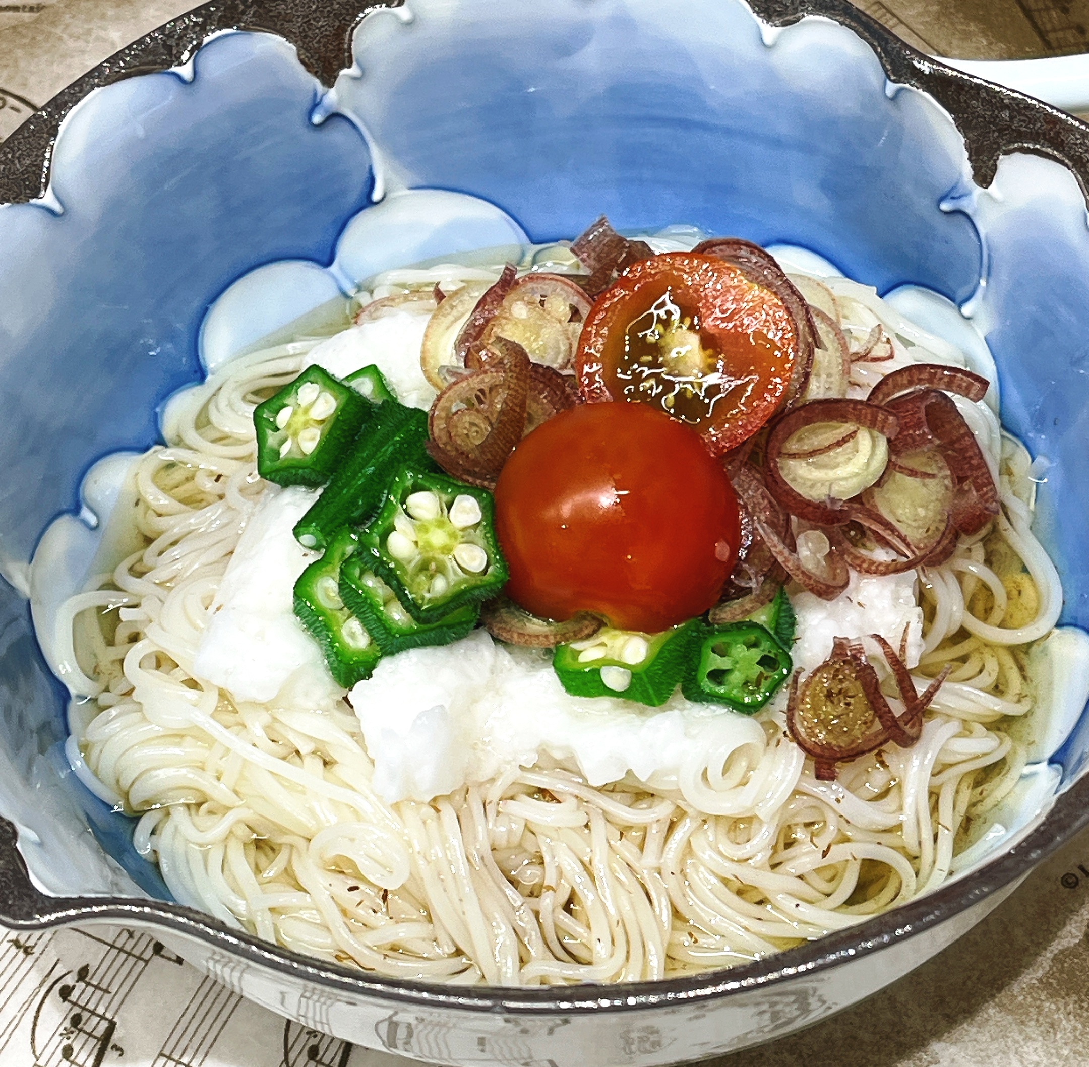 冷や汁素麺